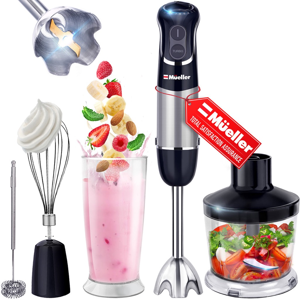 Hand Blender 4-in-1 with Chopper Hand Blender 4-in-1 with Chopper - Image 1