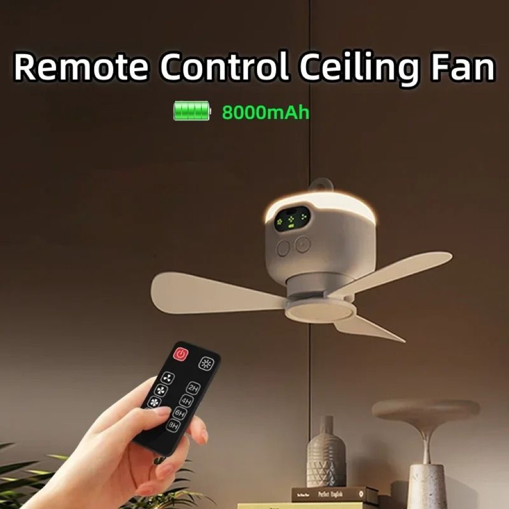 Multifunctional Rechargeable Ceiling Fan Multifunctional Rechargeable Ceiling Fan - Image 1